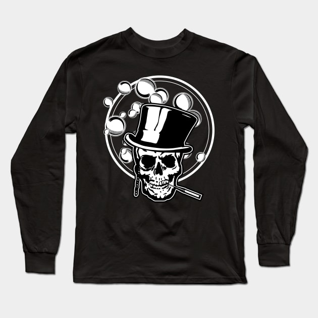 BUBBLY DEATH Long Sleeve T-Shirt by AugieB62